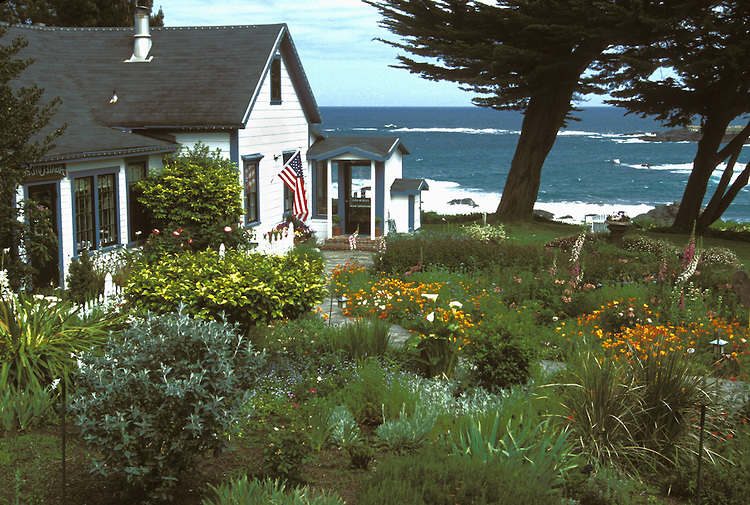 View from Agate Cove Inn, Mendocino, California