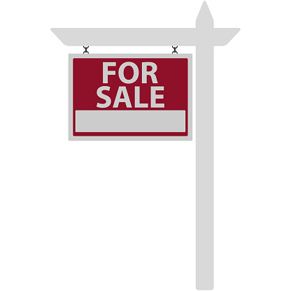 For Sale Sign Illustration